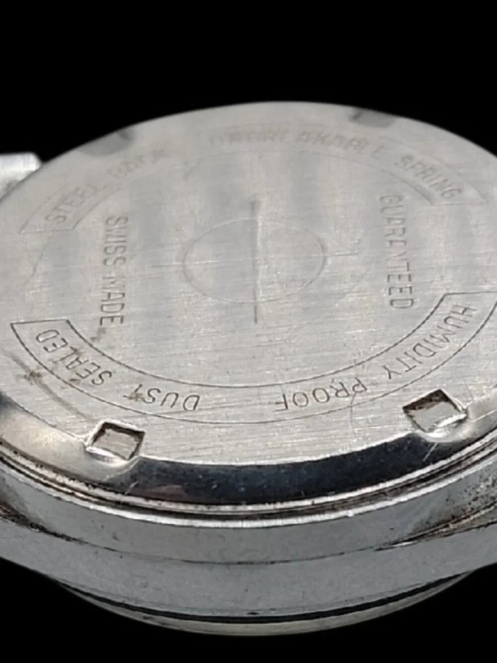 Vintage VMac Mens Watch Very Rare Runs Well Edward A Waldman Movement 1 Jewel